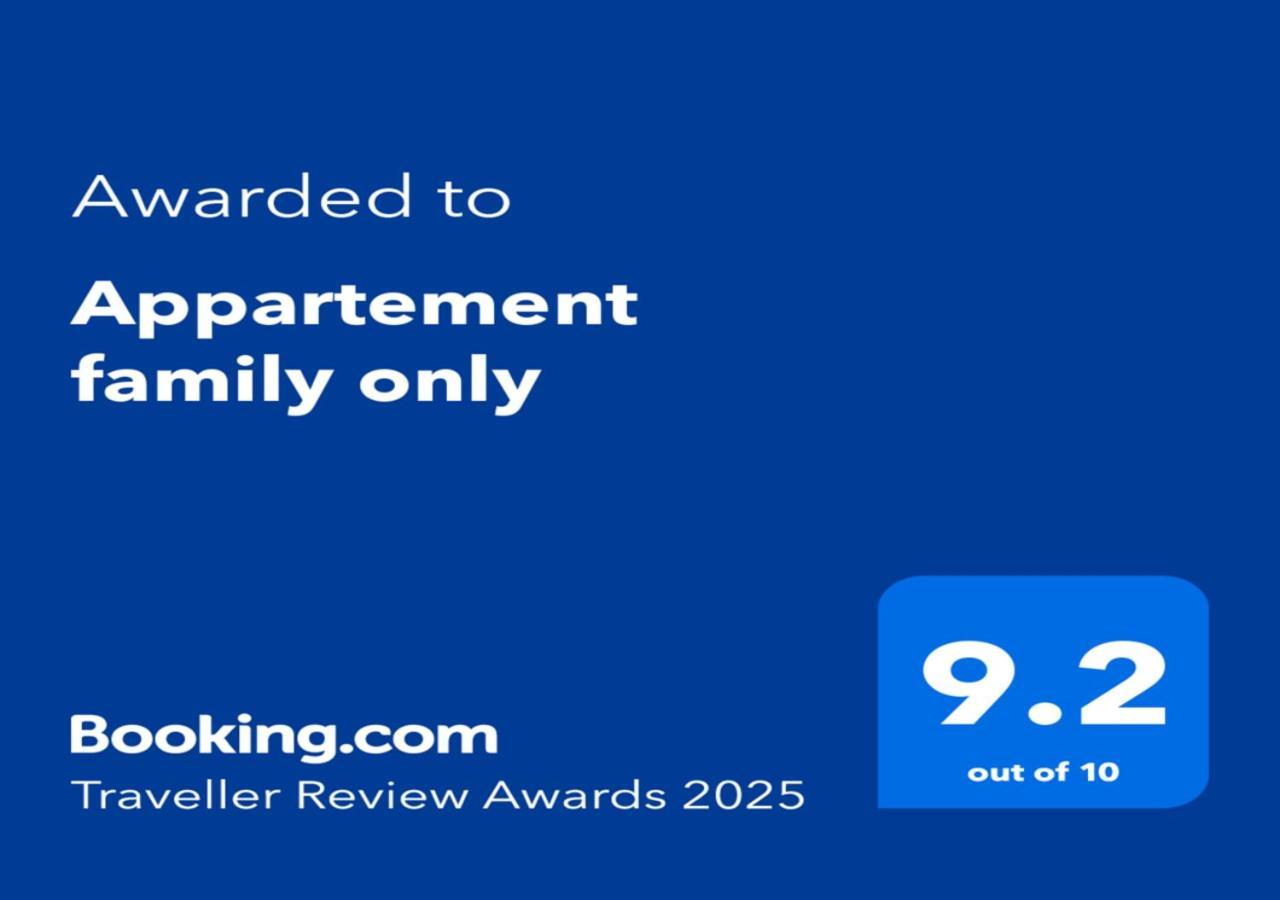 Appartement Family Only Tangier Exterior photo